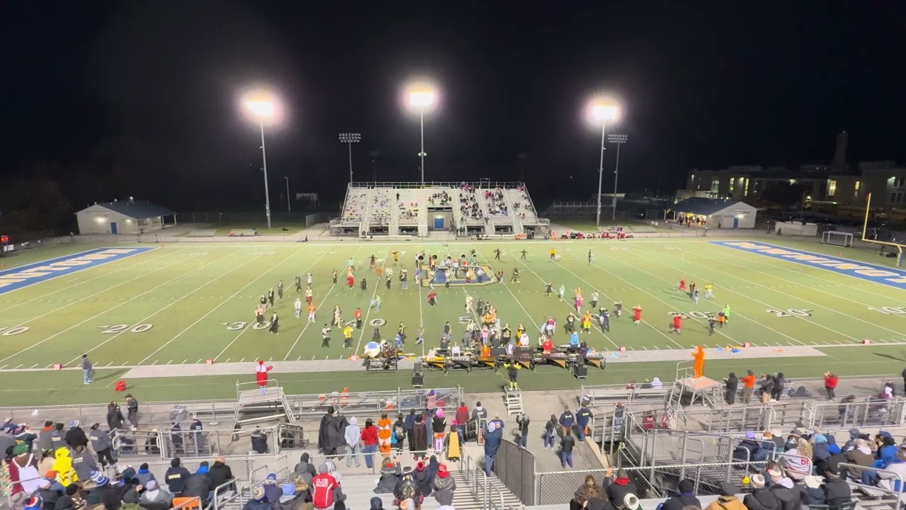 Owen J. Roberts High School Marching Band and Colorguard - Halftime at DTown West - 10.31.2025 🎃🎃🎃🎃🎃