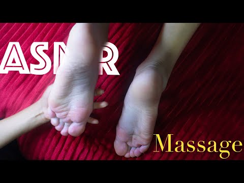 Foot Massage Techniques | ASMR for Total Relaxation