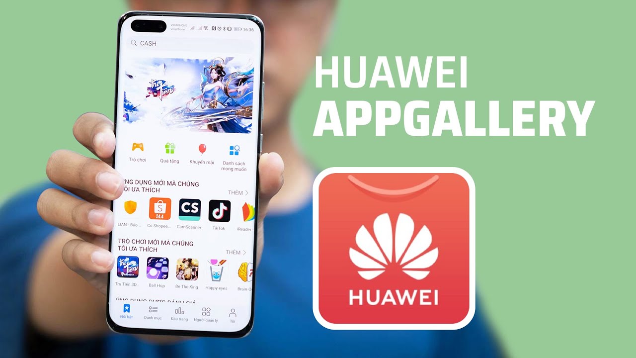 Dùng thử HUAWEI AppGallery