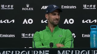Australian Open 2026 - Novak Djokovic : "There is a lot of experts that wanted to retire me"