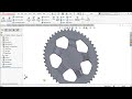 Solidworks bicycle project tutorial part 4 designing a bicycle sprocket from scratch  theiscale