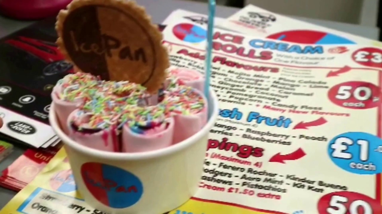 We Finally Had Rolled Ice Cream In Bradford YouTube