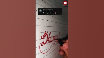 Writing Style| On Request of @shristygarg5649 | Comment Your Name @CraftRegions #calligraphy