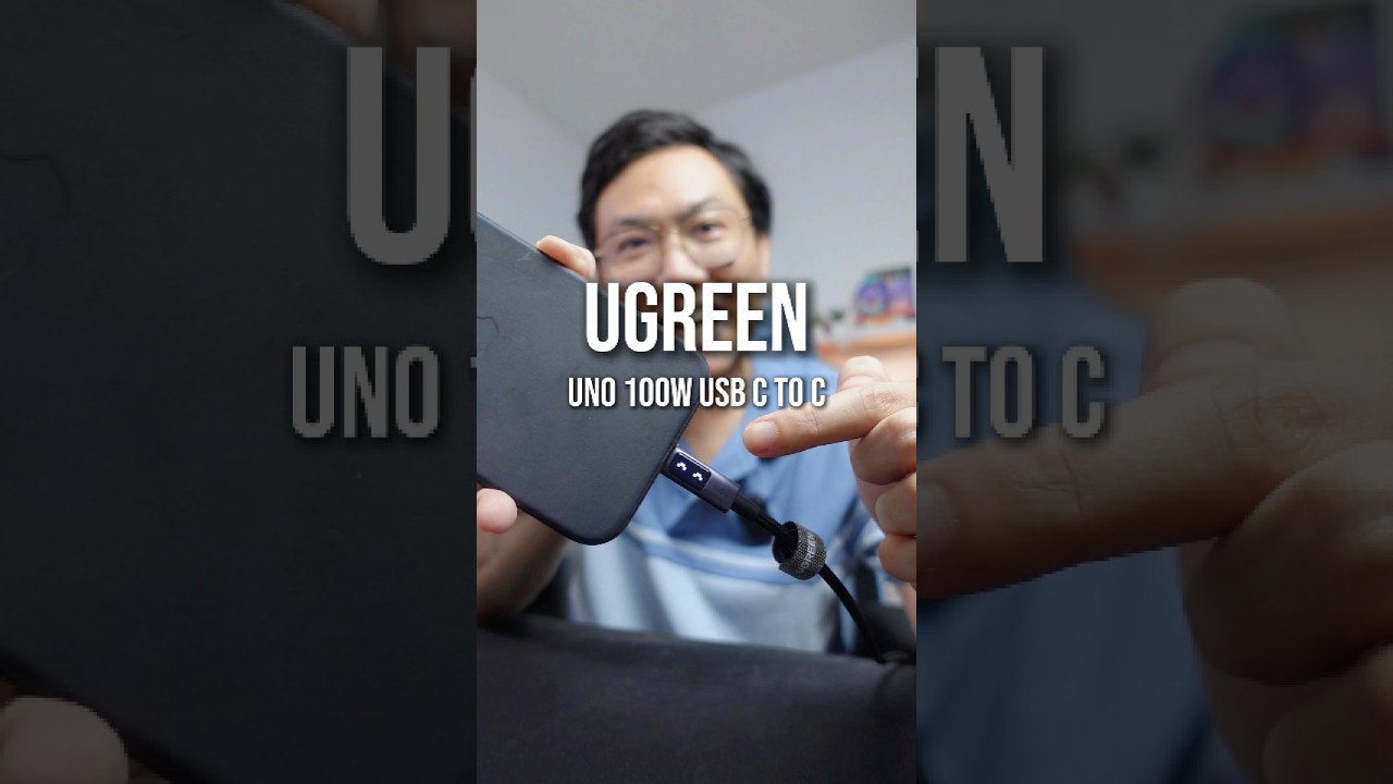 สายชาร์จหน้ายิ้ม มีไว้ทำไม #ugreen #สายชาร์จ #สายชาร์จเร็ว #ของมันต้องมี #smartphone