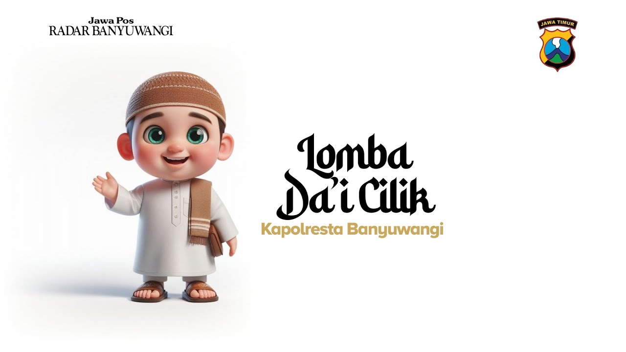 Azkiya Millah (MTsN 1 Banyuwangi) - Finalis Lomba Dai Cilik Kapolresta Banyuwangi