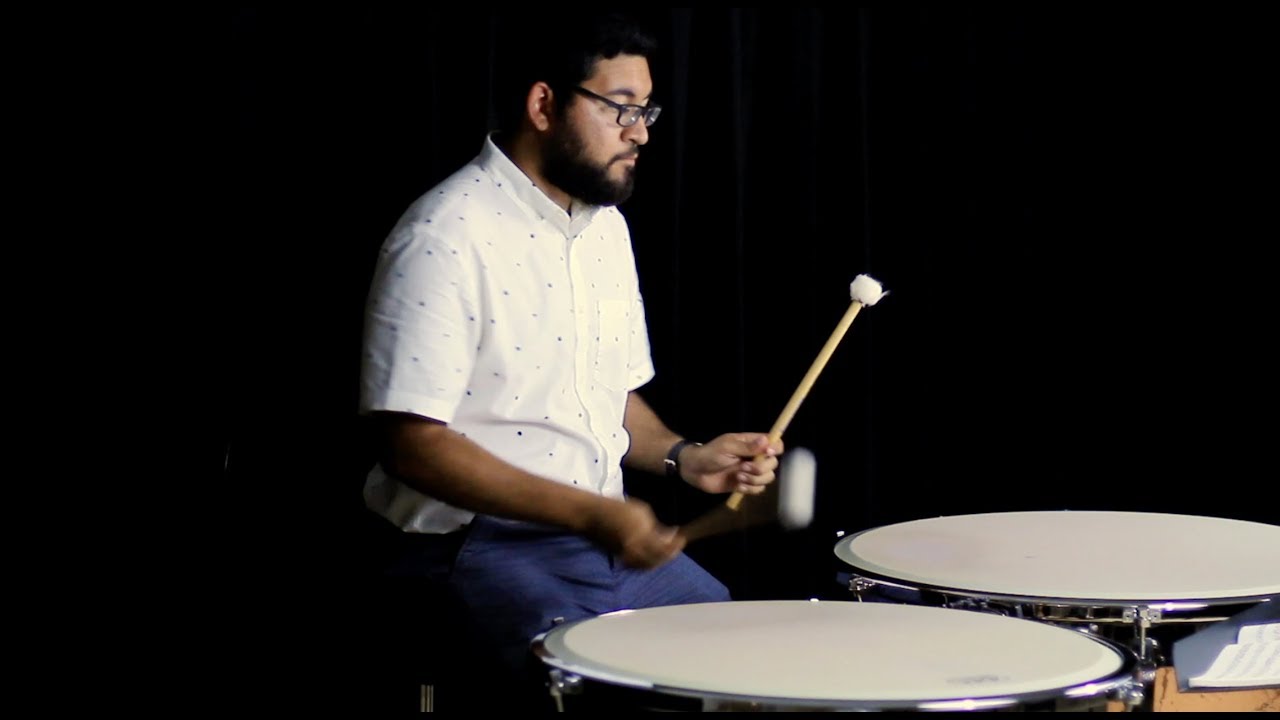 Etude No. 53 'Slow March' from Saul Goodman's Modern Method for Tympani