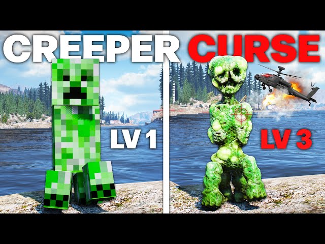 MINECRAFT CREEPERS DESTROY MY SERVER! | GTA 5 RP class=