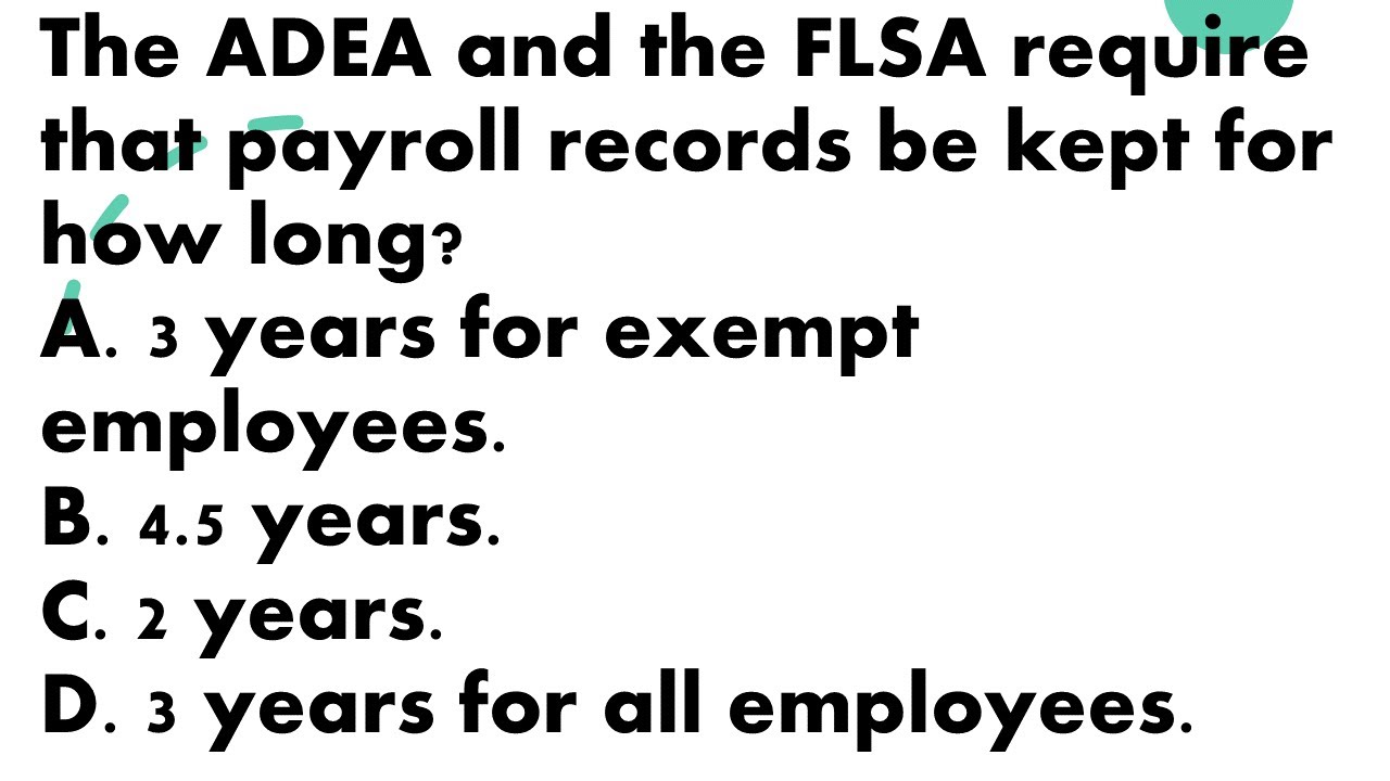 Question Of The Day 144 PHR, SPHR, SHRMCP, SHRMSCP Certification