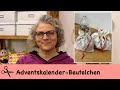 Adventskalender-Beutelchen nähen / einfacher Tunnelzugbeutel