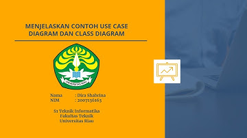 Contoh Use Case Diagram dan Class Diagram