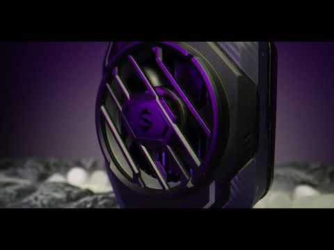 BlackShark FunCooler 3 Pro мобільний кулер охолодження для телефона смартфона вентилятор радіатор FunCooler, видео 2