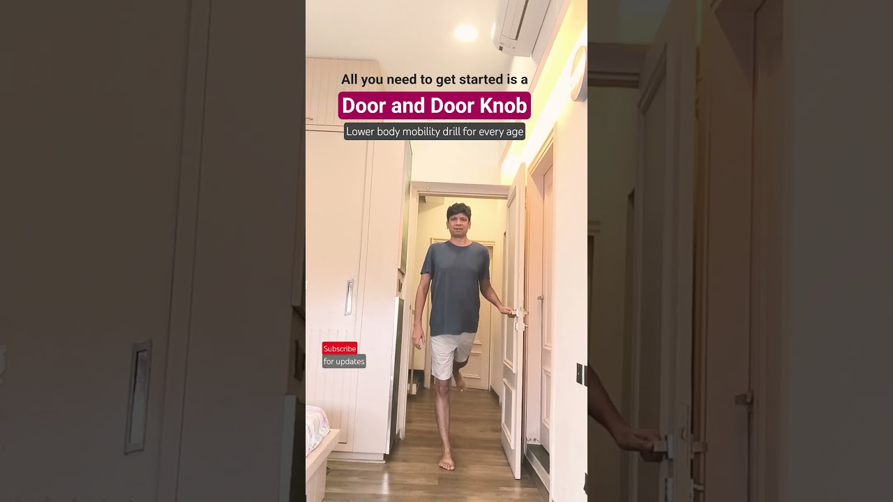 Lower body mobility drill for every age. #mobility #flexibility #movement #moveyourbody #yoga #fit