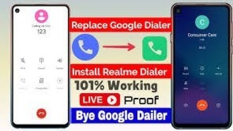 REALME DIALER FOR REALME UI 3.0 WITH AUTO CALL RECORDING