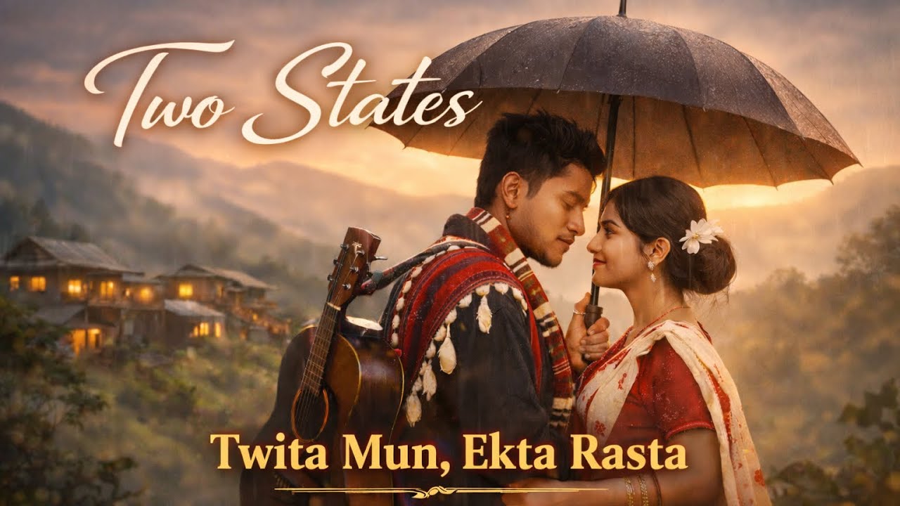 Two States, One Ordinary Love ❤️ | Nagamese and English Song |