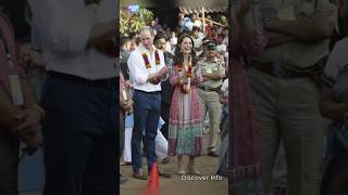 Kate Middleton Looks Chic in the Heat at the Taj Mahal  #britishroyalfamily #shorts #royalfamily