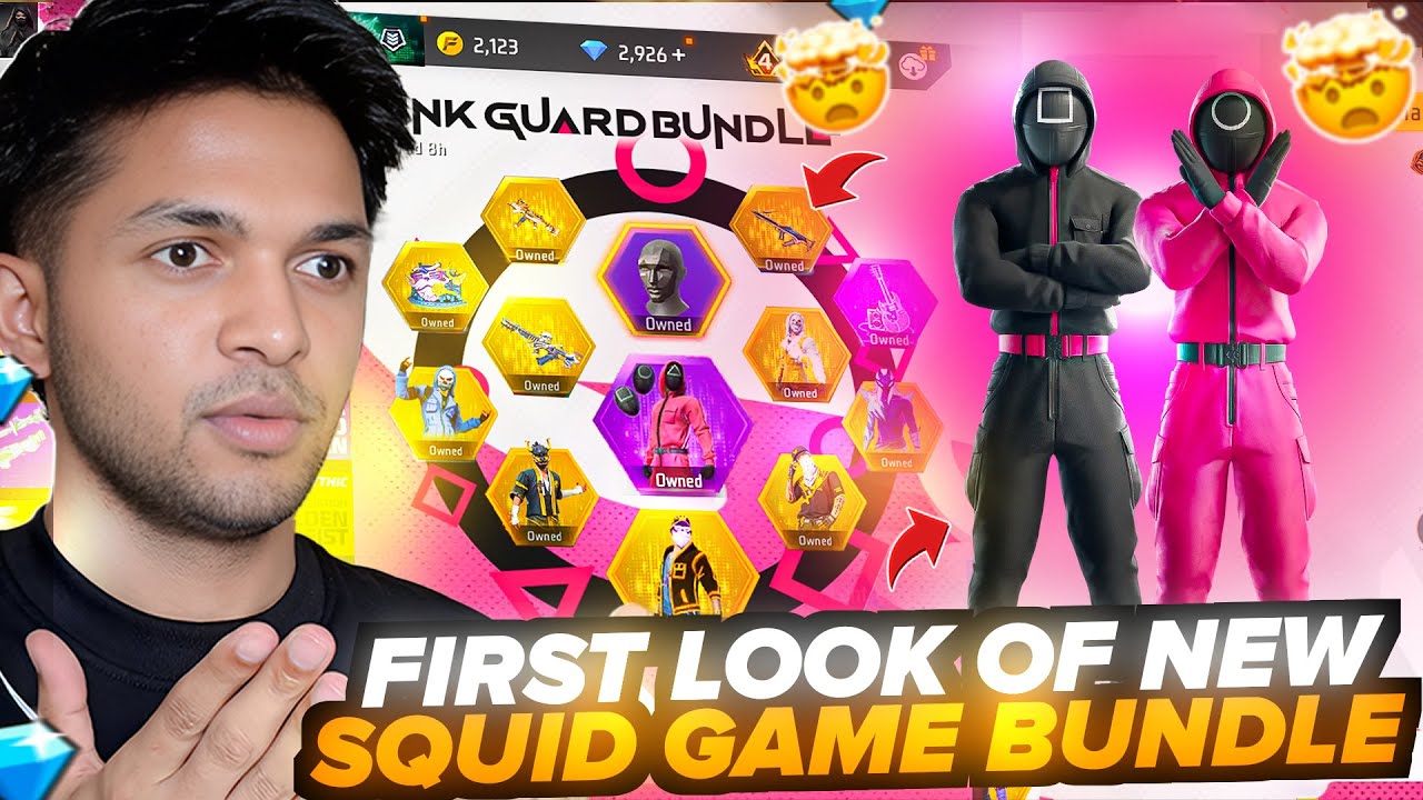 I Got New Squid Game Bundle First Look Worth 30,000 Diamonds Garena Free Firw