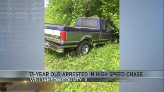 13-year old arrested after high-speed chase in Williamson County
