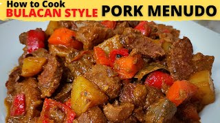 Pork Menudo Bulacan Style   Bulakenya Menudo Recipe  Nocanned Tomato Sauce Menudo Tagalog