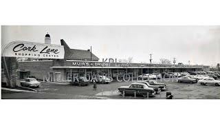 Cork Lane Shopping Center 1953 & Today In Kalamazoo Michigan 