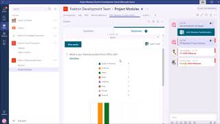 How to analyze detailed responses in real time from Forms within Microsoft teams