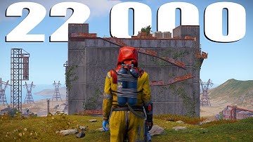 22,000 hours of Solo Rust almost got me banned..