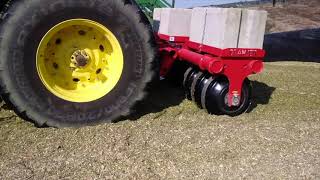 Spanjer Machines :  Silage Packer, 7 wheel, Extender