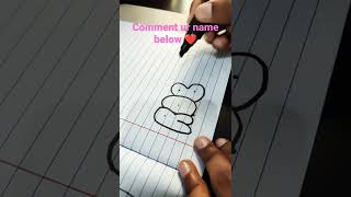 How to write ROBERT in bubble letters !