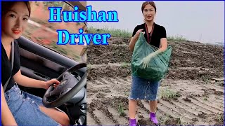 The Female Driver Huishan Made A Trip Home To Rest.
