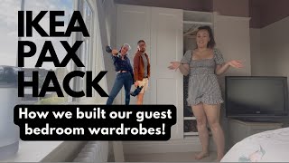 IKEA PAX HACK | How we diyed our built in wardrobes
