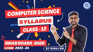 Computer Science (CMS) Bihar Board (BSEB) SYLLABUS 2023-24 | CLASS 12th | I.COM | #jaysuraj_classes Profile