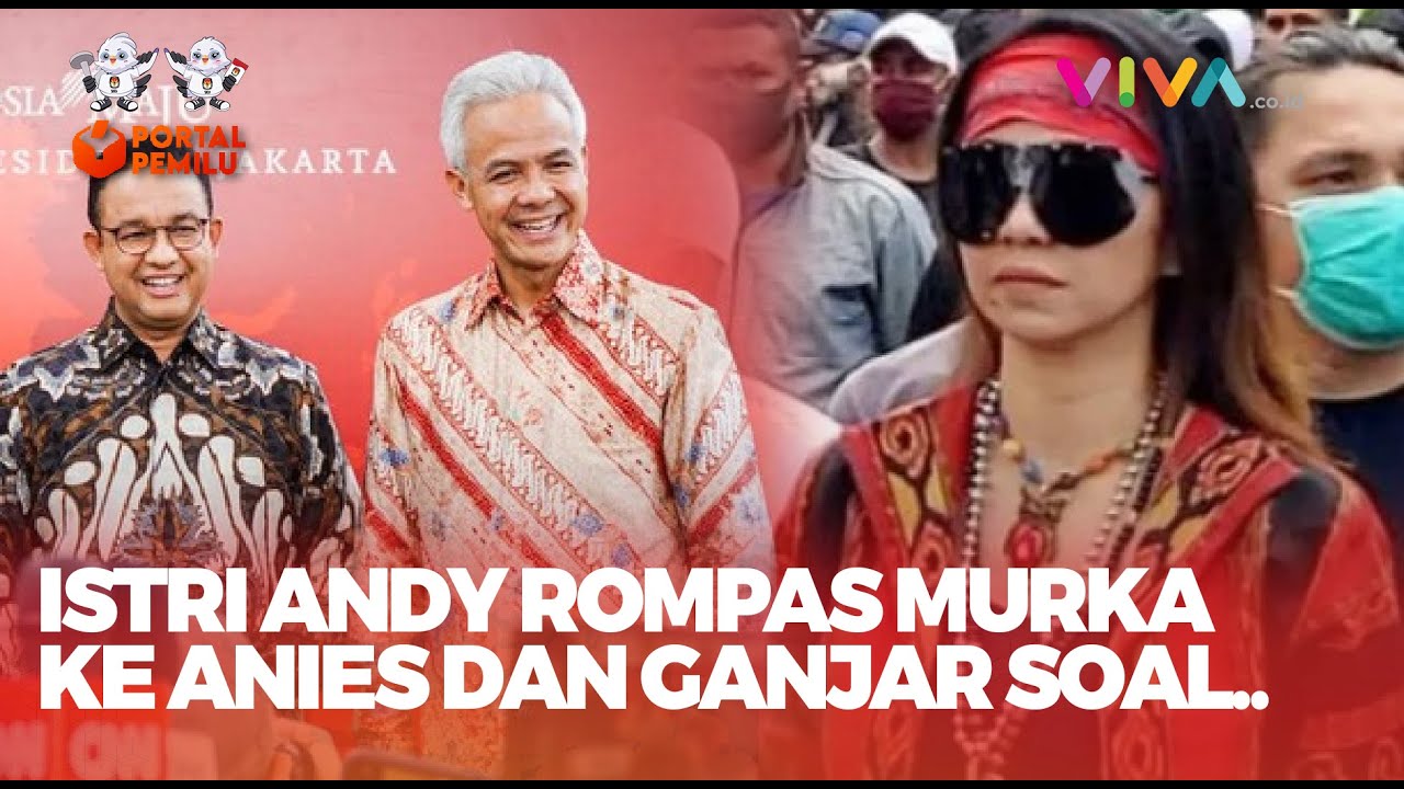 Bikin Heboh, Istri Andy Rompas Semprot ke Anies dan Ganjar - YouTube