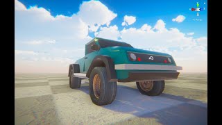 Unity Vehicle Physics - Test 01 - Pre release video