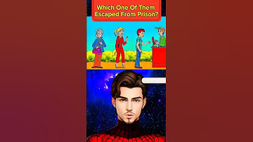 Which One Of Them Escaped From Prison #riddle #vampire #riddles #guess #mission #testing #shorts