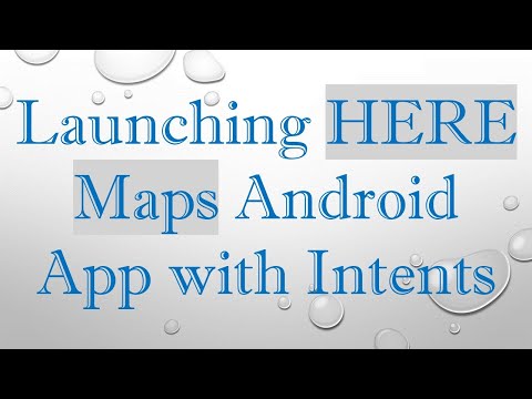 Launching HERE Maps