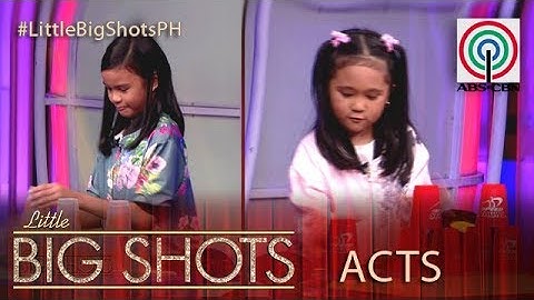 Little Big Shots Philippines: Speed Stacking Duo | Speed Stacker Duo