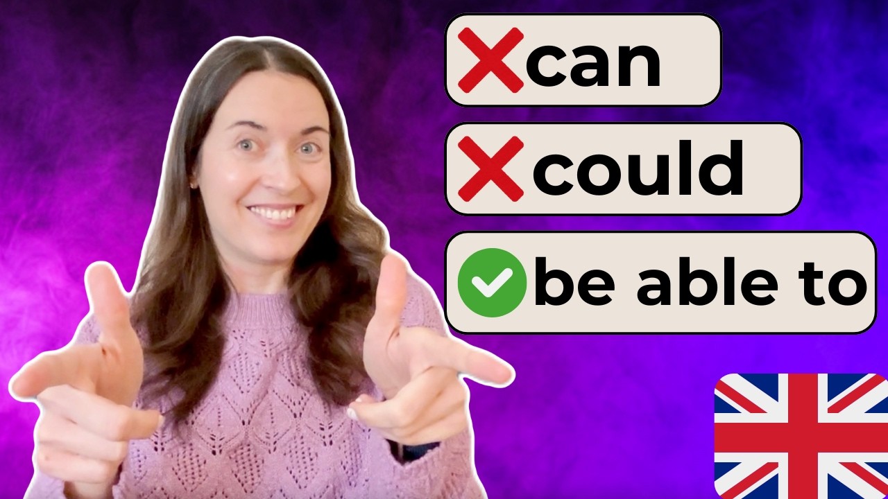 CAN, COULD, BE ABLE TO - what's the difference and how to use them