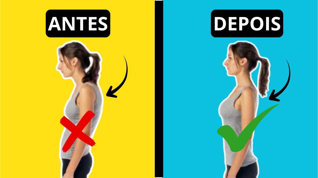 MELHORE sua POSTURA com 6 Exercícios Simples
