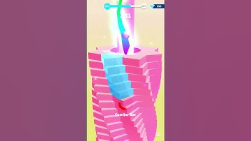 Helix stack jump #shorts #gameplay #shortsvideo #youtubeshorts #stackball