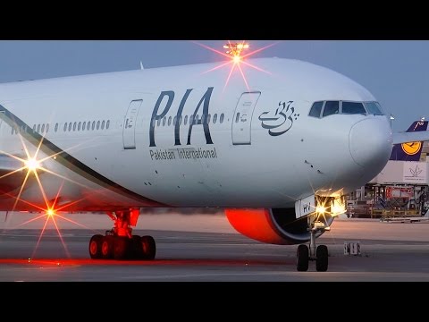 Boeing 777-300 PIA - GE90 Engine Start! Paris Charles de Gaulle Airport