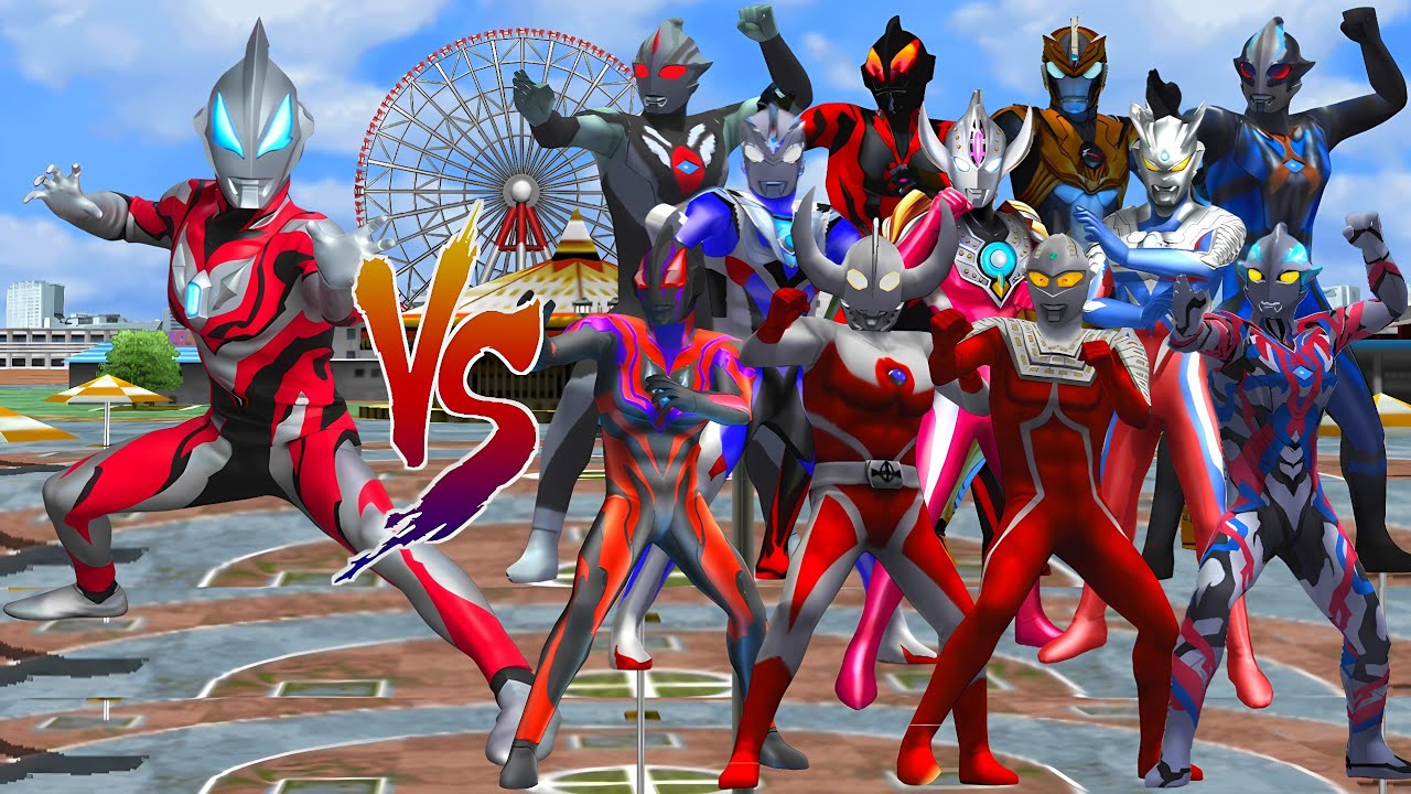 ウルトラマン GEED PRIMITVE VS ULTRAMAN ORB STRIUM, ZERO, Z, BLAZAR, BELIAL, TREGEAR, GEED DARKNESS #ウルトラマン