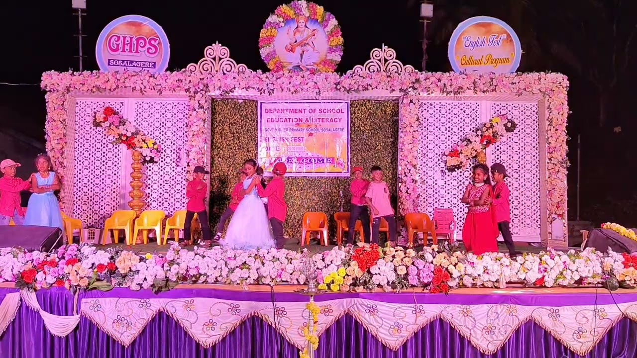 Bangle Bangari Song Dance by GHPS Sosalagere Students 