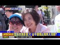 萬和宮千人踩木屐 台中市長藍綠參選人爭選票@newsebc
