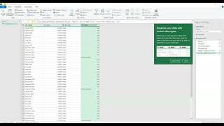 Power Query:  Lift subtotal text to detail rows