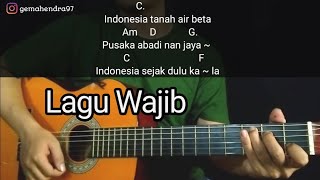 Kunci Gitar INDONESIA PUSAKA - Ismail Maszuki | Mudah Banget