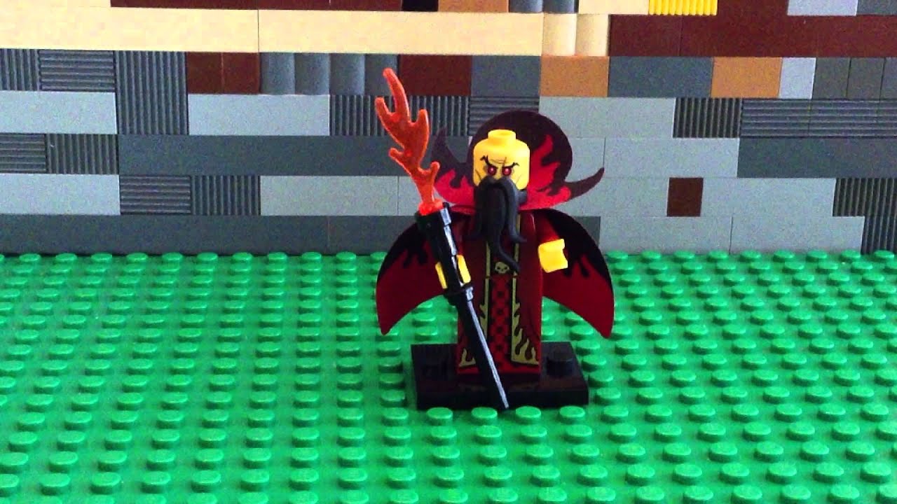 Lego Minifigures Series 13 Evil Wizard Animated Review