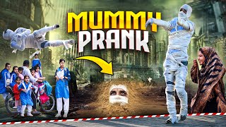 Ninja Mummy Prank