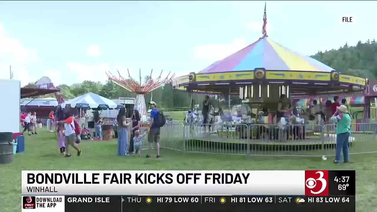 Bondville Fair kicks off in Winhall on Friday
