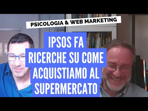 Come acquistiamo nei supermercati? IPSOS fa ricerche neuroscientifiche con Carlo Oldrini