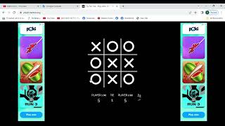 Tic Tac Toe with my grandpa