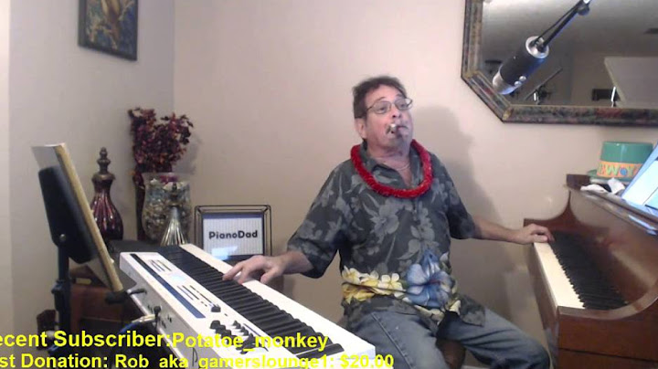 Toot, Toot, Tootsie! (Goo' Bye) Piano version - Piano performance video thumbnail